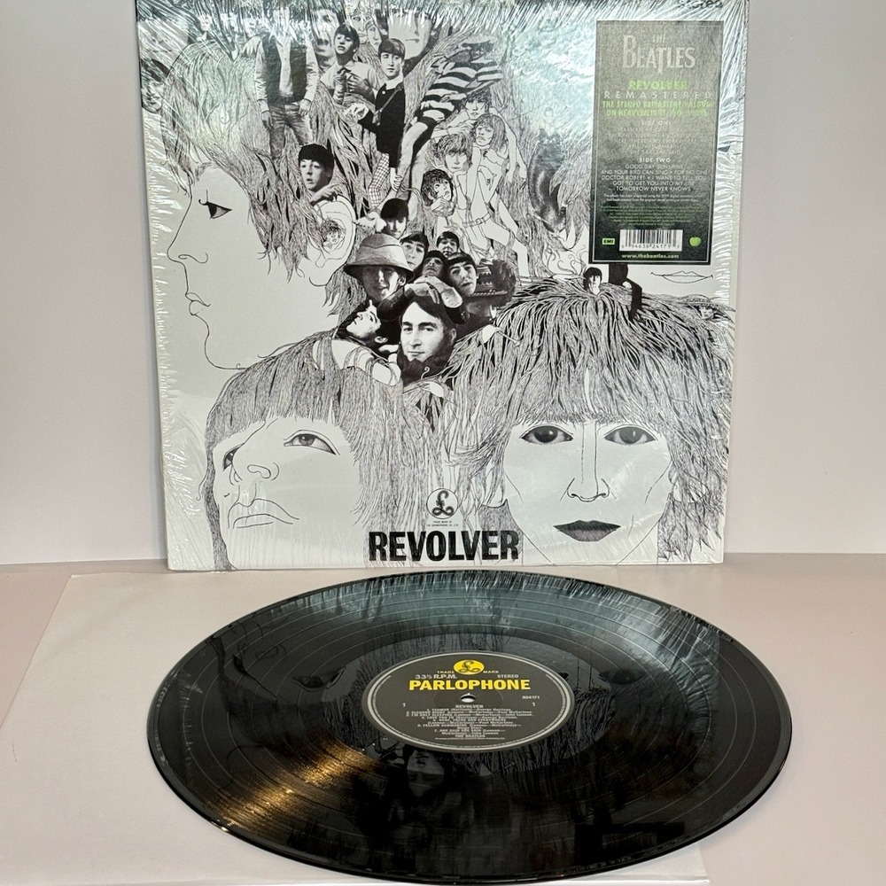 Beatles - Revolver Remastered 180g Heavyweight Vinyl Stereo LP 2012 Reissue - Picture 4 of 8